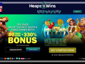 Heaps O Wins casino bonus