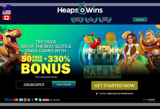 Heaps O Wins casino bonus