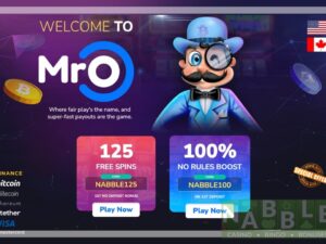 Mr. O casino no rules bonuses new