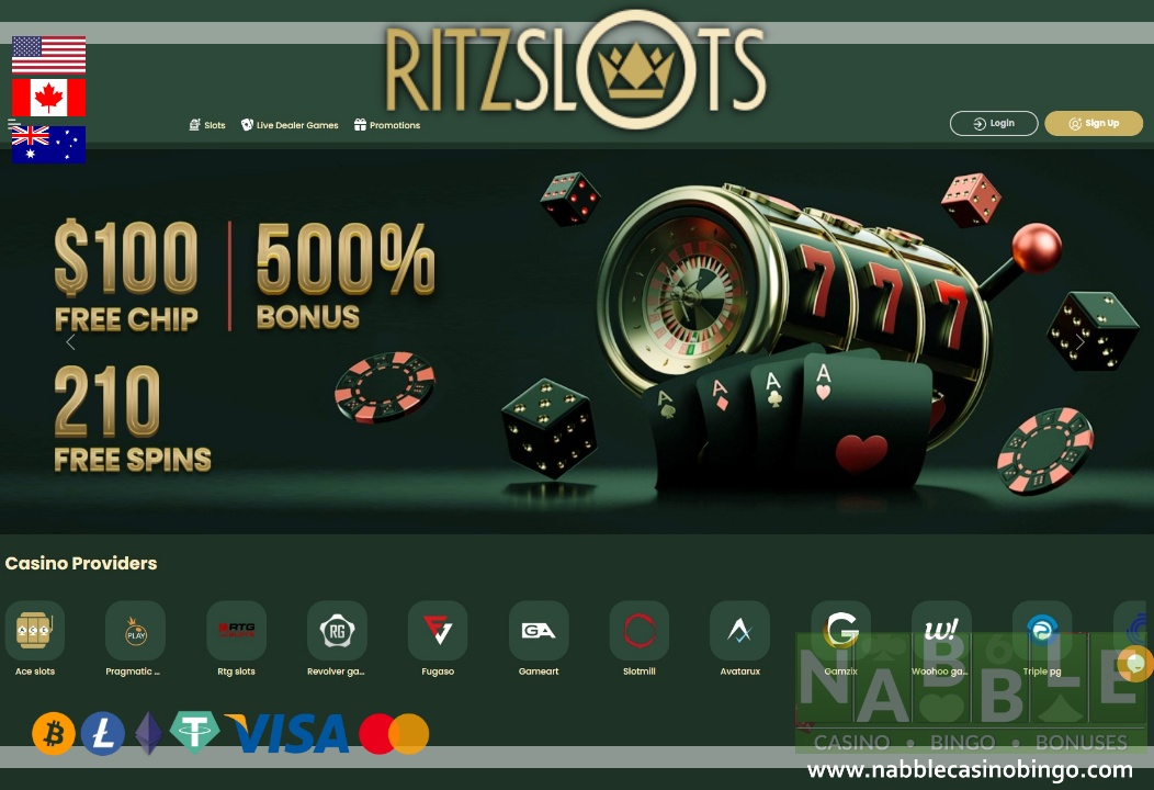 Ritzslots casino bonus codes n