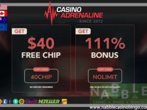 Casino Adrenaline bonuses