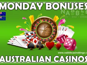 Australian casinos Monday bonuses