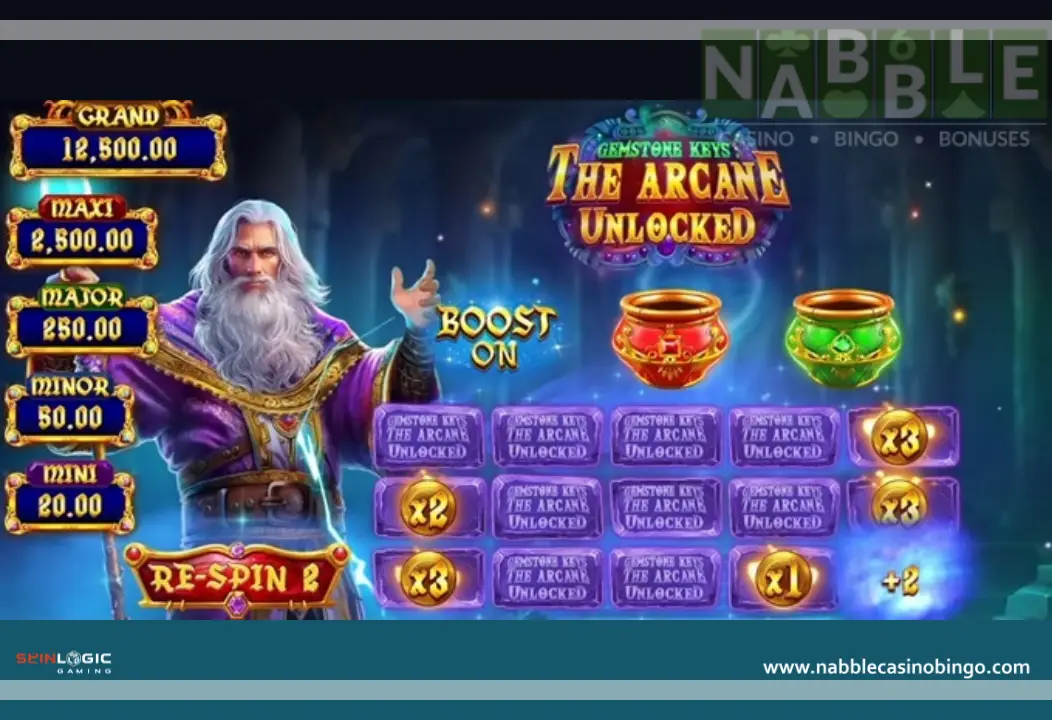 Gemstone Keys The Arcane Unlocked slot review