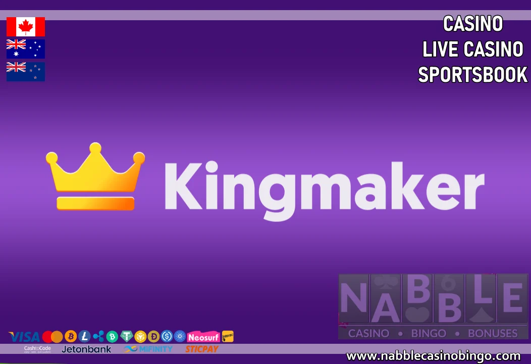 Kingmaker casino bonuses