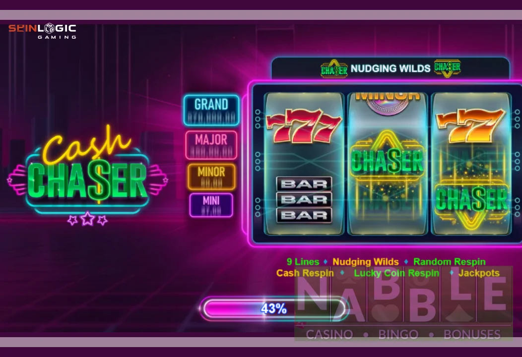 Cash Chaser slot overview
