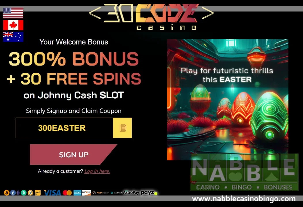 Decode casino bonus codes Easter