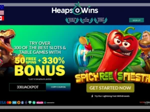 Heaps O Wins casino bonus Spicy Reels Fiesta