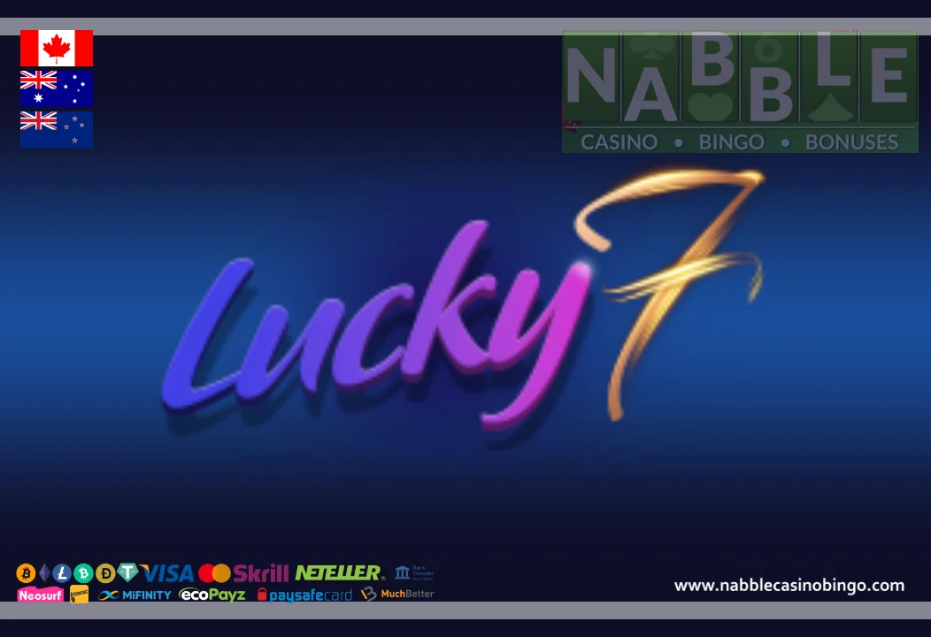 Lucky7even casino bonuses