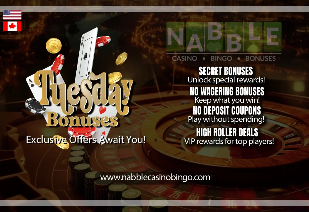 USA casinos Tuesday bonuses