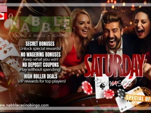 Weekend bonuses USA Saturday