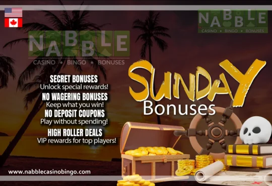 Weekend bonuses USA Sunday