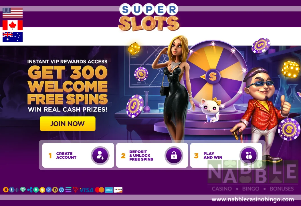 Super Slots casino bonus codes
