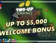 Two-Up casino bonus codes and promos