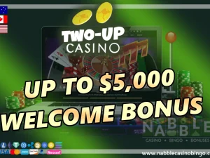 Two-Up casino bonus codes and promos