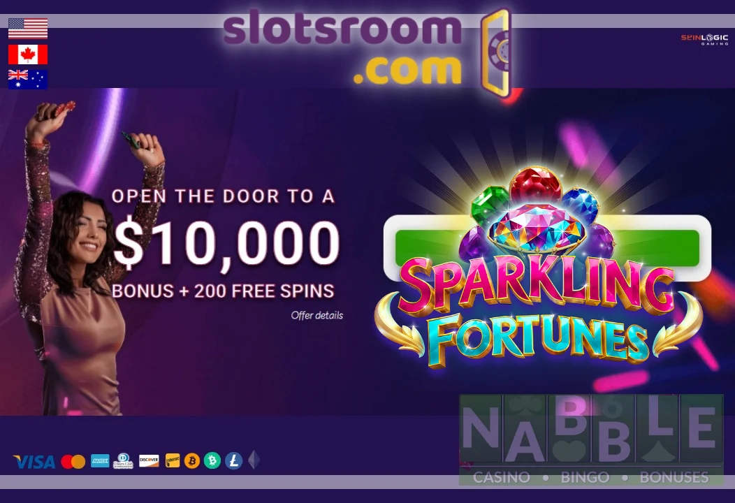 Slotsroom casino bonuses Sparkling Fortunes