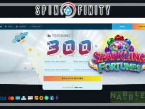 Spinfinity casino bonus codes Sparkling Fortunes