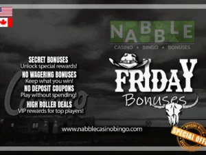 Weekend bonuses USA Friday