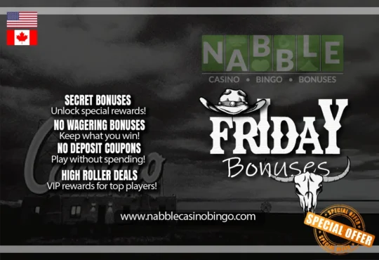 Weekend bonuses USA Friday