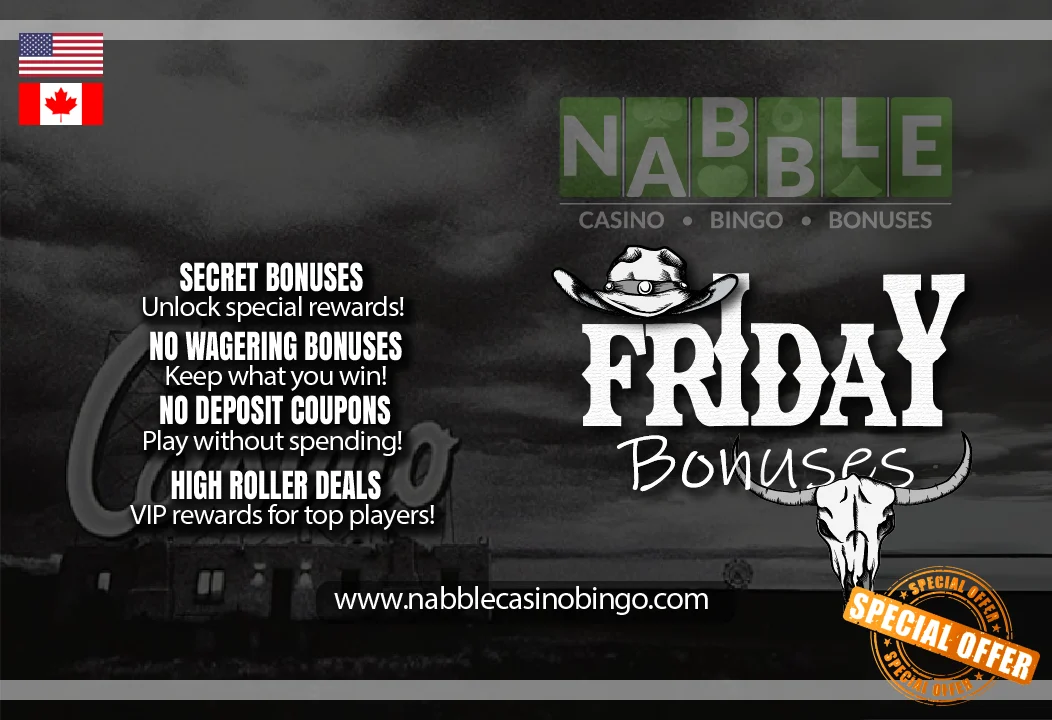 Weekend bonuses USA Friday
