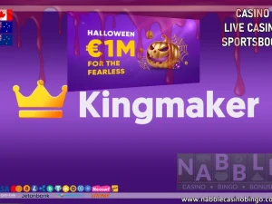Kingmaker casino bonuses Halloween