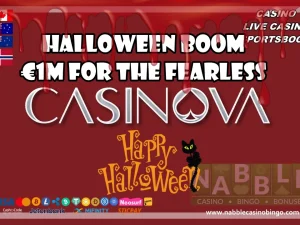 Casinova casino bonuses and promottions Halloween