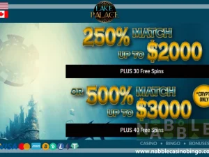 Lake Palace bonus codes n