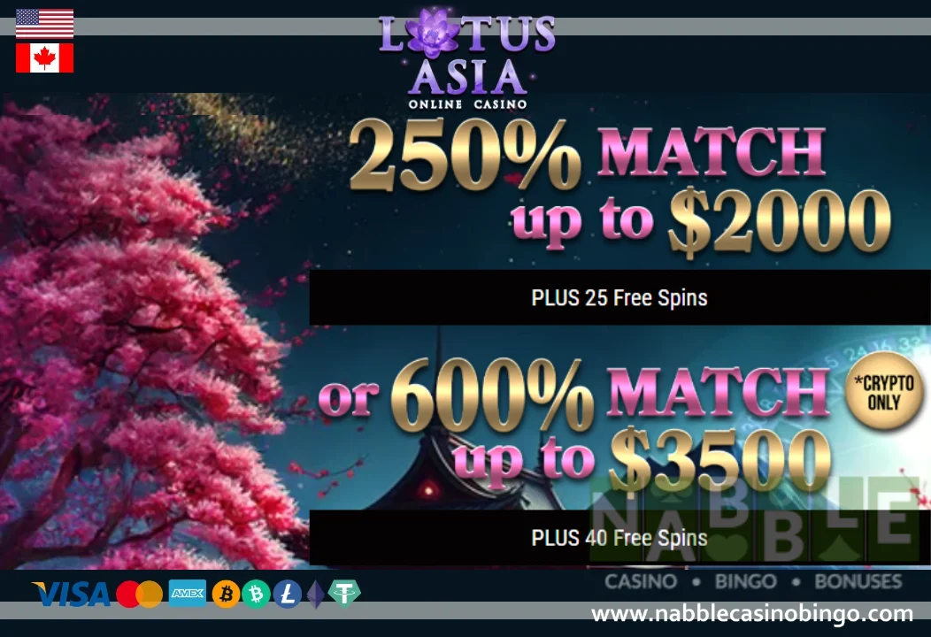 Lotus Asia bonus codes n