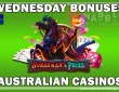 Australian casinos Wednesday bonus offers Horsemans Prize slot