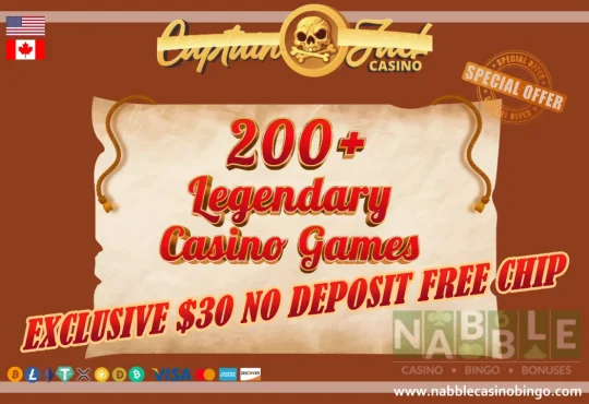 Captain Jack casino no deposit bonus