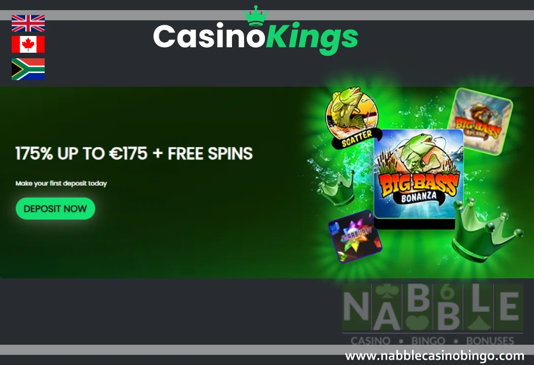 Casino Kings bonuses and promotions