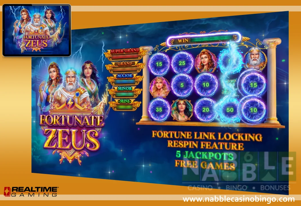 Fortunate Zeus slot overview