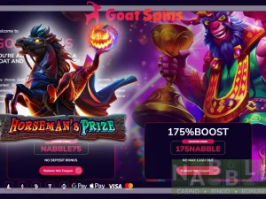 Goat Spins casino bonuses Horsemans Prize slot
