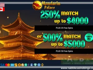 Mandarin Palace casino bonus codes n