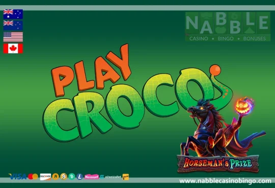PlayCroco casino bonuses Horsemans Prize slot