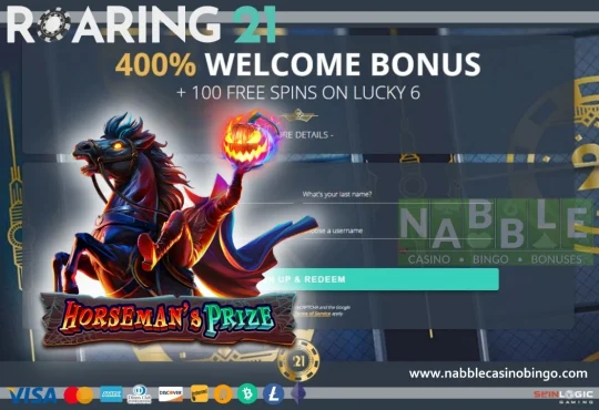 Roaring21 casino bonuses Horsemans Prize slot