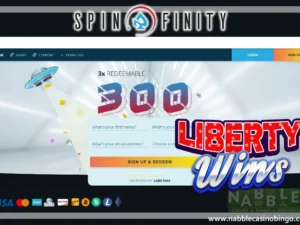 Spinfinity casino bonus codes Liberty Wins slot