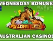 Australian casinos Wednesday bonus offers Fu Long Plinko