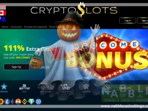CryptoSlots casino bonuses halloween