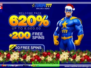 Europa777 casino promo christmas
