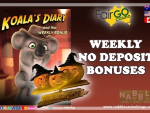 Fair Go casino no deposit bonuses Halloween