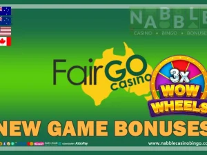 Fair Go casino slot bonuses 3x wowo wheels slot