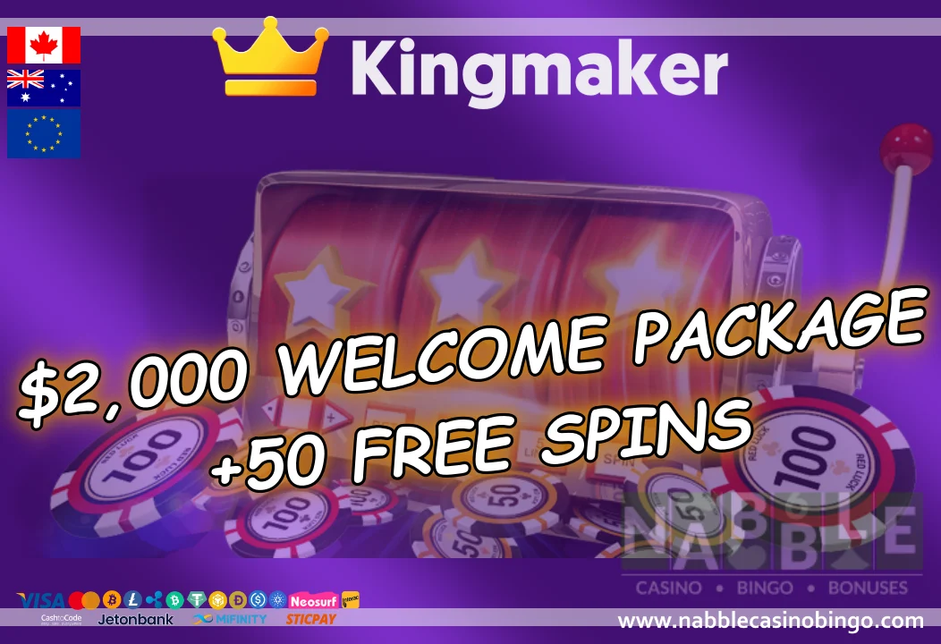 Kingmaker casino bonuses and promotions