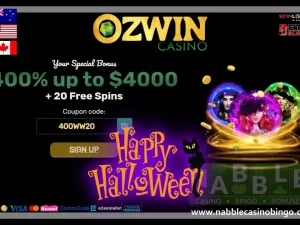 Ozwin casino bonus codes halloween
