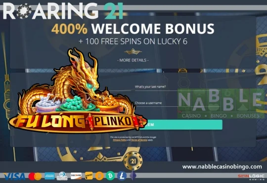 Roaring21 casino bonuses Fu Long Plinko