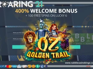Roaring21 casino bonuses Oz Golden Trail