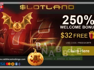Slotland Slotland casino newsletter bonus Halloween
