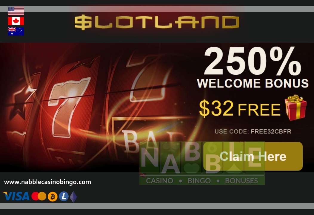 Slotland casino newsletter bonus