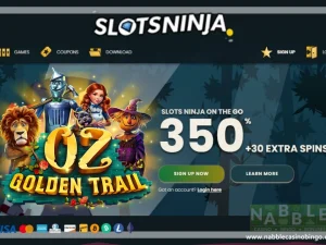 Slots Ninja casino bonus codes. Oz Golden Trail