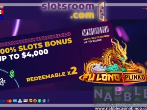 Slotsroom casino bonuses Fu Long Plinko
