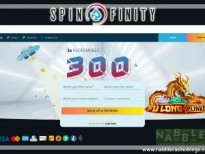 Spinfinity casino bonus codes Fu Long Plinko